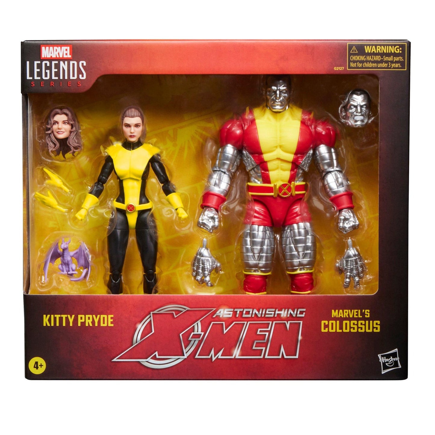Marvel Legends Series X-Men Kitty Pryde & Marvel's Colossus Action Figure Two-Pack