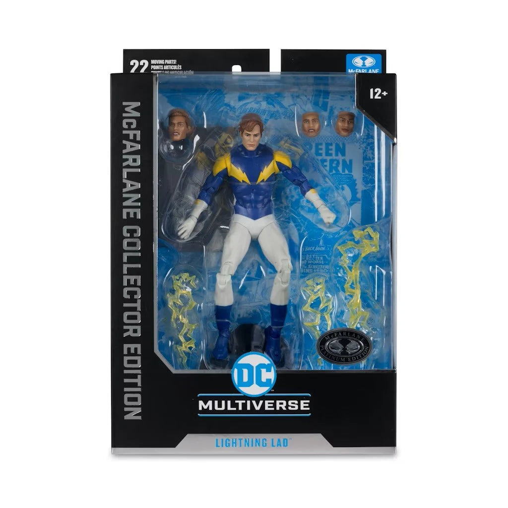 DC Multiverse Collector Edition Legion of Super-Heroes Lightning Lad PLATINUM