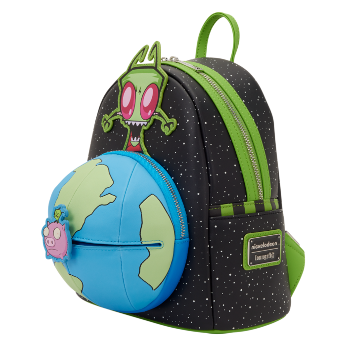 Invader Zim - Glow-in-the-Dark 10" Faux Leather Mini Backpack