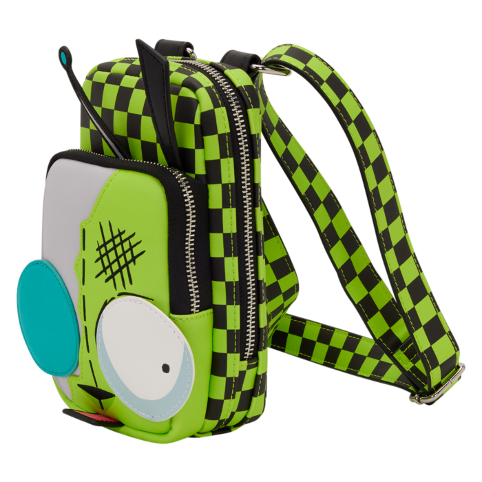 Invader Zim - Gir Cellphone 7" Faux Leather Crossbody Bag with Coin Bag