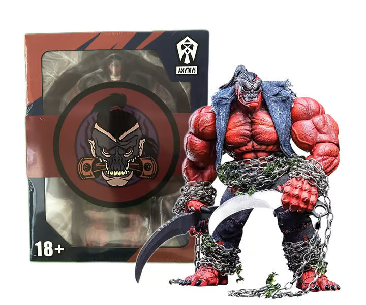 Axytoys AXY-D002-B Devil Red Deluxe Version Action Action Figure
