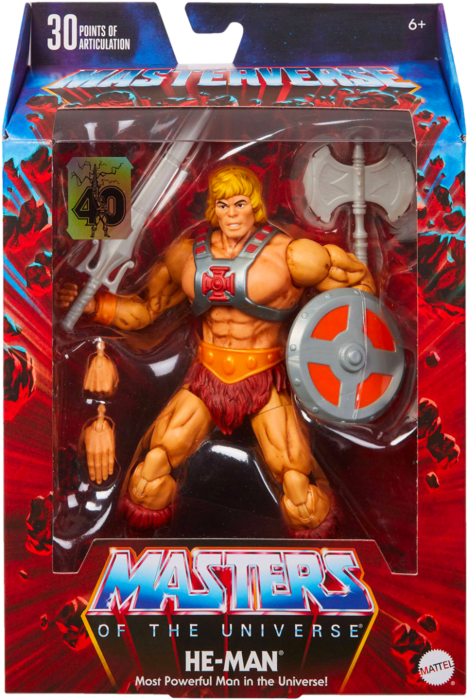 Masters of the Universe - He-Man 40th Anniversary Masterverse 7” Scale Action Figure