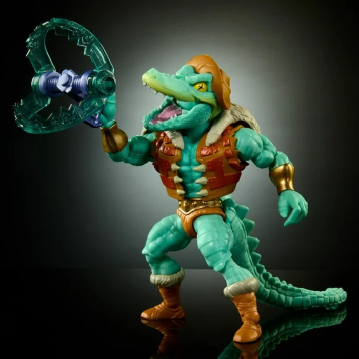 Masters of the Universe x Teenage Mutant Ninja Turtles - Leatherhead Turtles of Grayskull Origins Deluxe 5.5" Action Figure