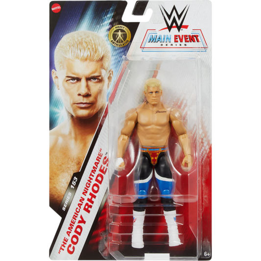 WWE - Cody Rhodes The American Nightmare Main Event Basic Collection 6" Scale Action Figure