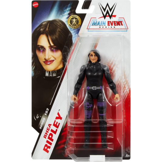 WWE - Rhea Ripley Main Event Basic Collection 6" Scale Action Figure (Series 153)