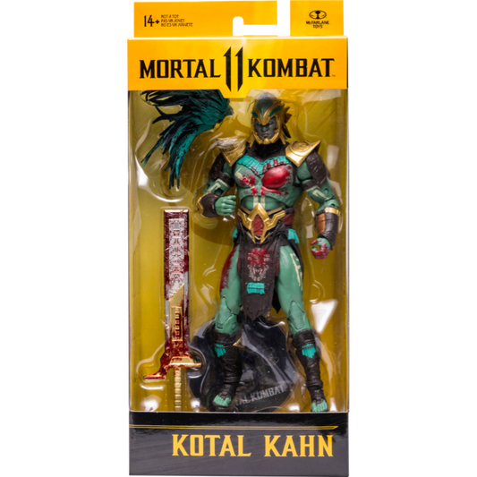 Mortal Kombat 11 - Kotal Kahn (Bloody) 7” Scale Action Figure