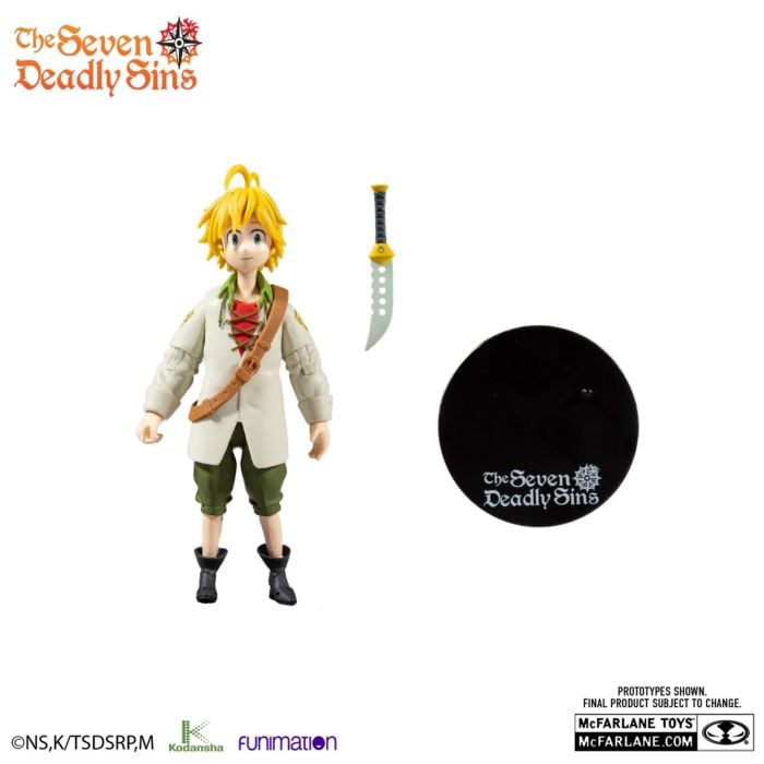 The Seven Deadly Sins - Meliodas 7” Scale Action Figure