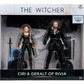 The Witcher (2019) - Ciri & Geralt of Rivia (Season 3) 7" Scale Action Figure 2-Pack