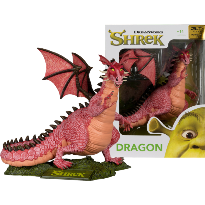 Shrek - Dragon Movie Maniacs McFarlane Dragons 12" Scale Posed PVC Figure