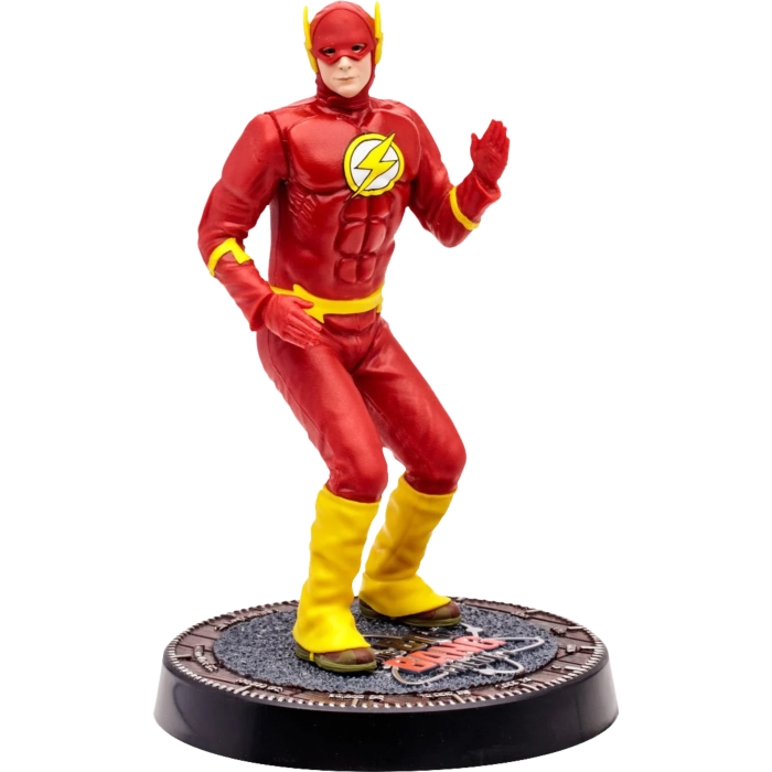 The Big Bang Theory - Sheldon Cooper as the Flash WB100 Movie Maniacs 6" Scale Posed Figure