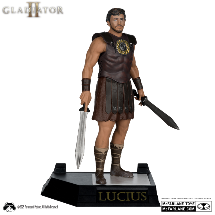 Gladiator II - Lucius Movie Maniacs 6" Scale Posed PVC Figure