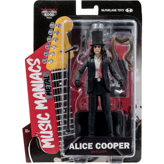 Alice Cooper - Alice Cooper Music Maniacs Metal 6" Scale Action Figure