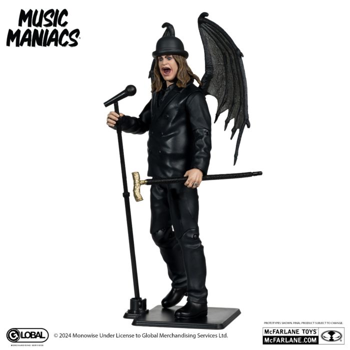 Ozzy Osbourne - Ozzy Osbourne Music Maniacs Metal 6" Scale Action Figure