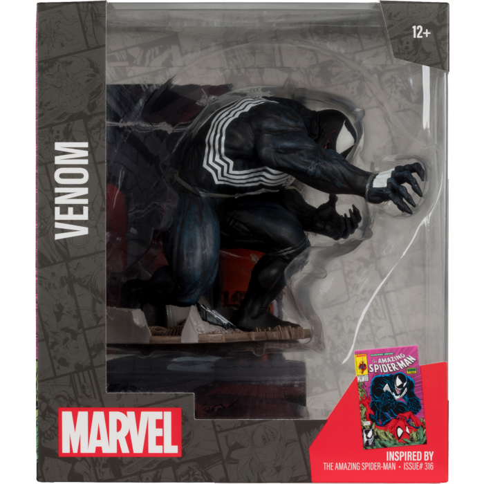 Spider-Man - Venom (The Amazing Spider-Man #316) 1/10th Scale PVC Posed Figure