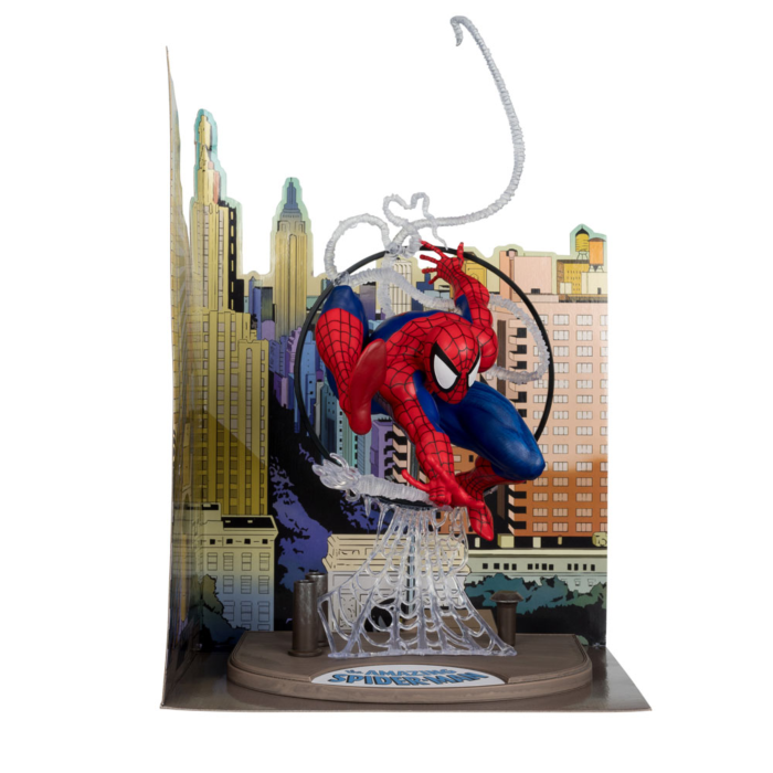 Spider-Man - Spider-Man (The Amazing Spider-Man #301) by Todd McFarlane 1/6th Scale PVC Statue with Comic Book