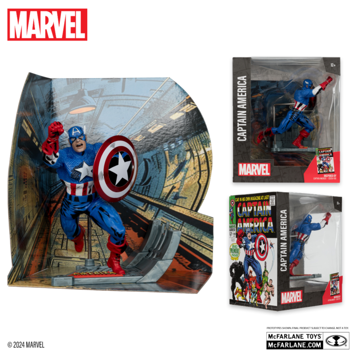 Captain America - Captain America (Captain America #100) 1/10th Scale PVC Posed Figure