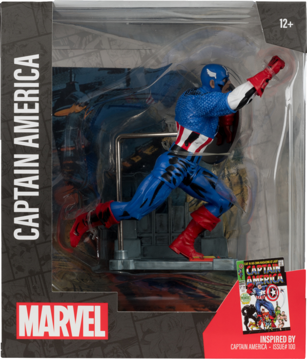 Captain America - Captain America (Captain America #100) 1/10th Scale PVC Posed Figure