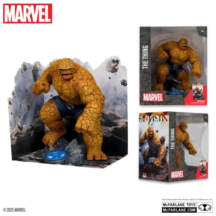 Marvel - The Thing "Fantastic Four #642" 1:10 Scale Posed Figure
