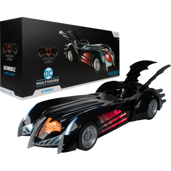 DC Multiverse Vehicles - Batmobile With L&S (Batman And Robin)