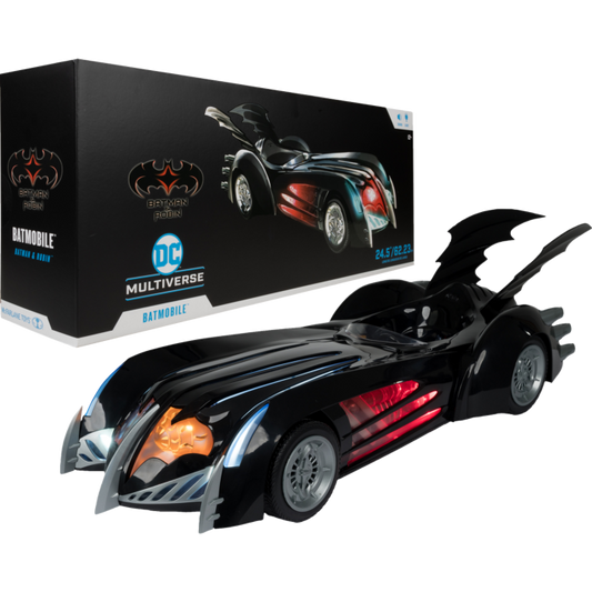 DC Multiverse Vehicles - Batmobile With L&S (Batman And Robin)