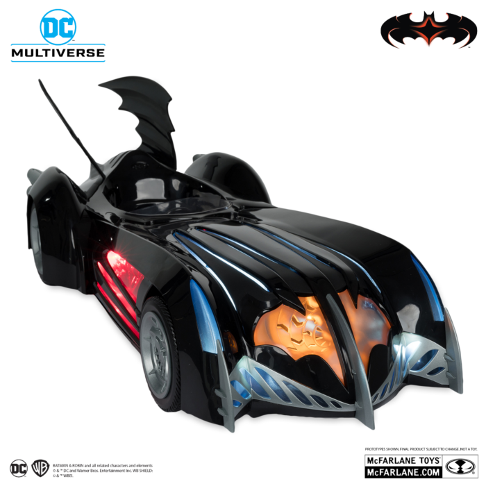 DC Multiverse Vehicles - Batmobile With L&S (Batman And Robin)