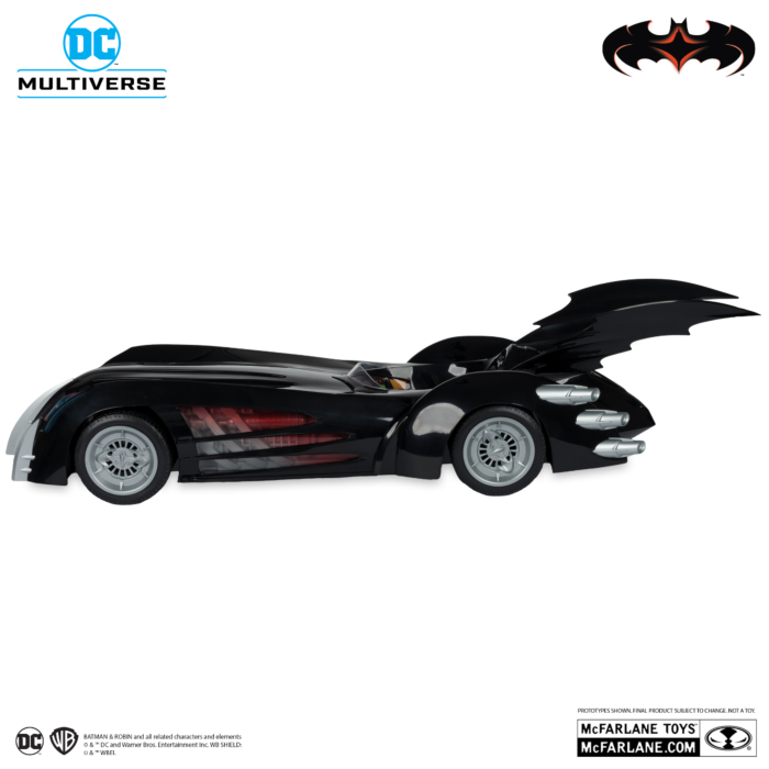 DC Multiverse Vehicles - Batmobile With L&S (Batman And Robin)