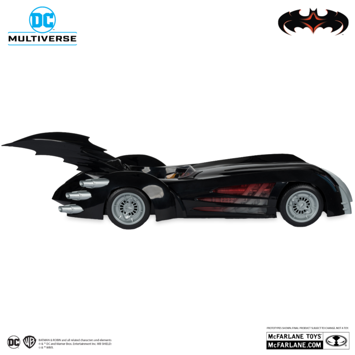 DC Multiverse Vehicles - Batmobile With L&S (Batman And Robin)