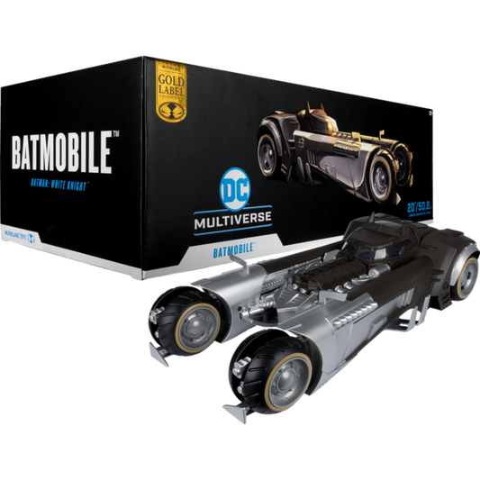 Batman: White Knight - Batmobile DC Multiverse Gold Label 7" Scale Action Figure Vehicle