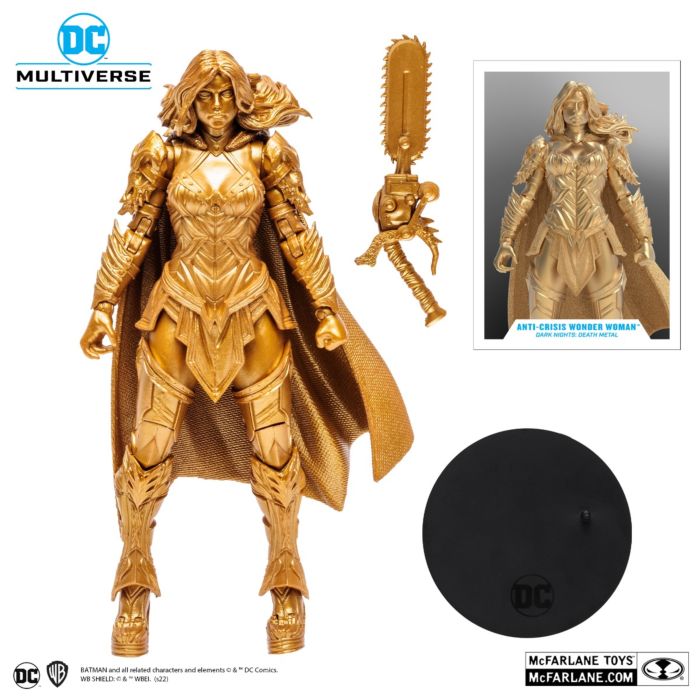 Dark Nights: Death Metal Anti-Crisis Wonder Woman DC Multiverse 7” Figure