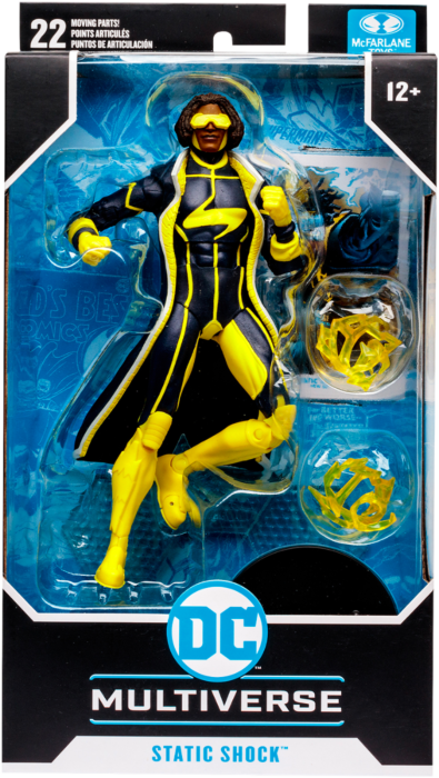 Justice League - Static Shock (New 52) DC Multiverse 7” Scale Action Figure