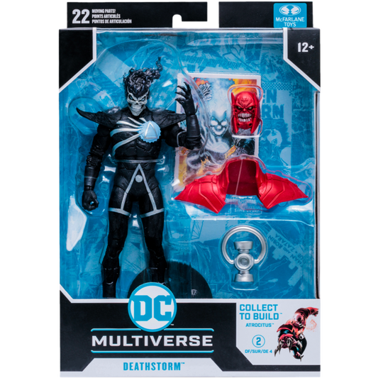 Blackest Night - Deathstorm DC Multiverse 7” Scale Action Figure (Atrocitus Build-A-Figure)