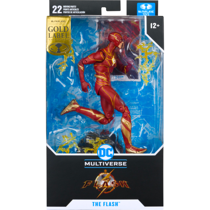 The Flash (2023) - The Flash (Speed Force) DC Multiverse Gold Label 7" Scale Action Figure