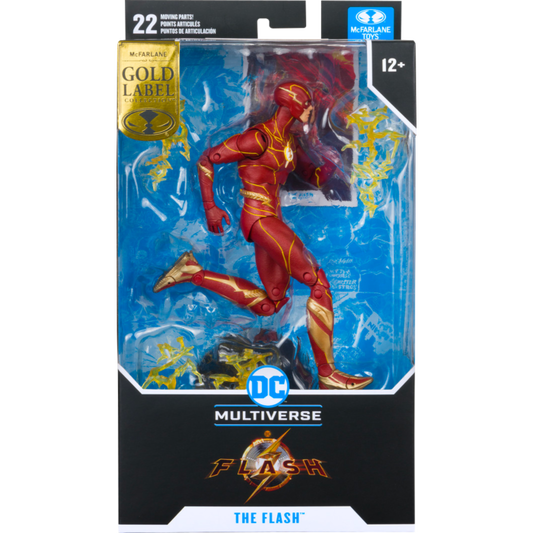 The Flash (2023) - The Flash (Speed Force) DC Multiverse Gold Label 7" Scale Action Figure