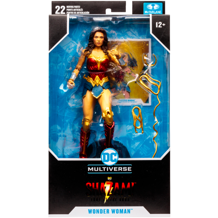 Shazam! Fury of the Gods - Wonder Woman DC Multiverse 7" Scale Action Figure