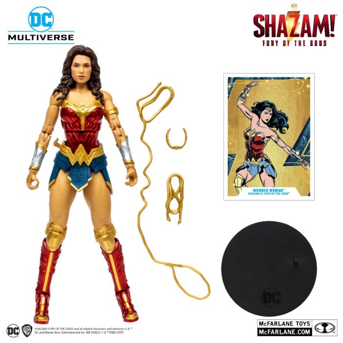 Shazam! Fury of the Gods - Wonder Woman DC Multiverse 7" Scale Action Figure