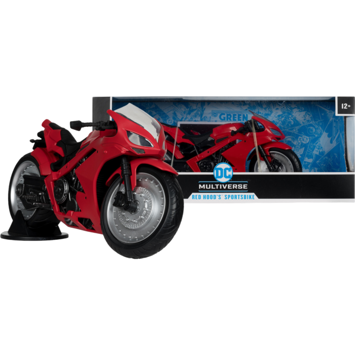 Batman - Red Hood's Sportsbike (Red Hood: Outlaw) DC Multiverse 7" Scale Action Figure Vehicle