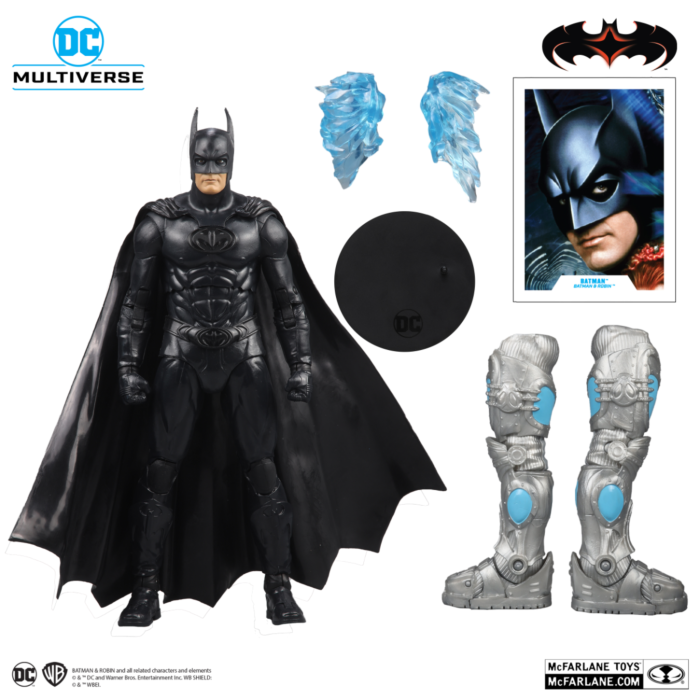 Batman & Robin (1997) - Batman DC Multiverse 7" Scale Action Figure (Mr. Freeze Build-A-Figure)