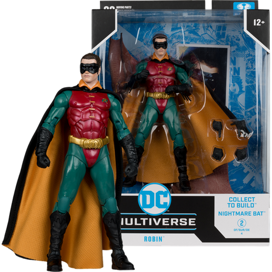 Batman Forever (1995) - Robin DC Multiverse 7" Scale Action Figure (Nightmare Bat Build-A-Figure)