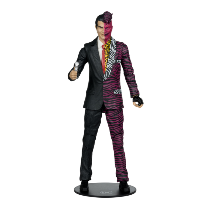 Batman Forever (1995) - Two-Face DC Multiverse 7" Scale Action Figure (Nightmare Bat Build-A-Figure)