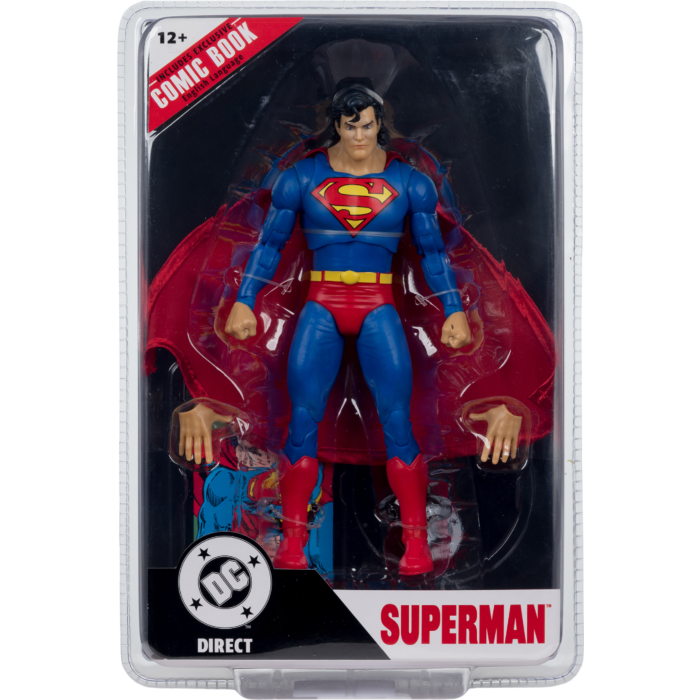 Superman - Superman (Zero Hour) Page Punchers 7" Scale Action Figure with Comic Book
