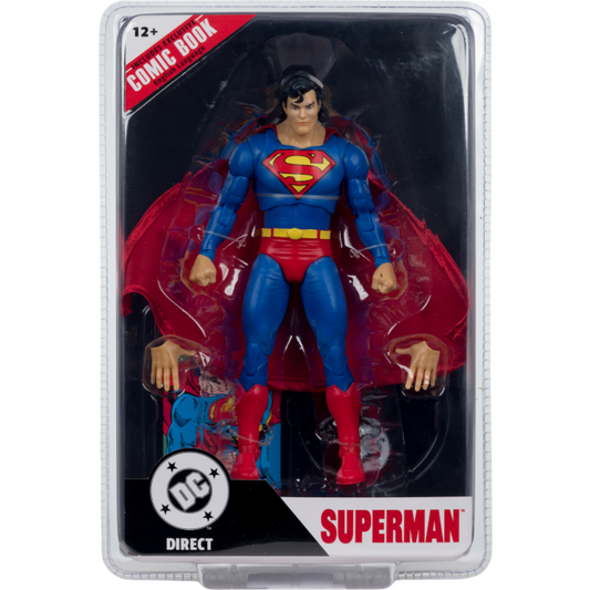 Superman - Superman (Zero Hour) Page Punchers 7" Scale Action Figure with Comic Book