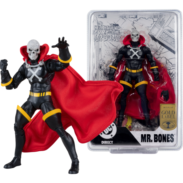 DC Comics - Mr. Bones (Infinity Inc #16) Gold Label 7" Scale Action Figure