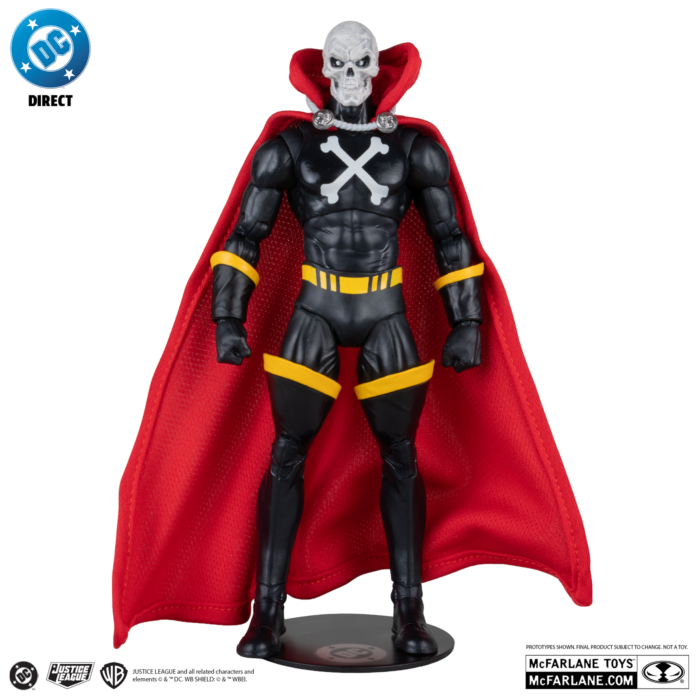 DC Comics - Mr. Bones (Infinity Inc #16) Gold Label 7" Scale Action Figure