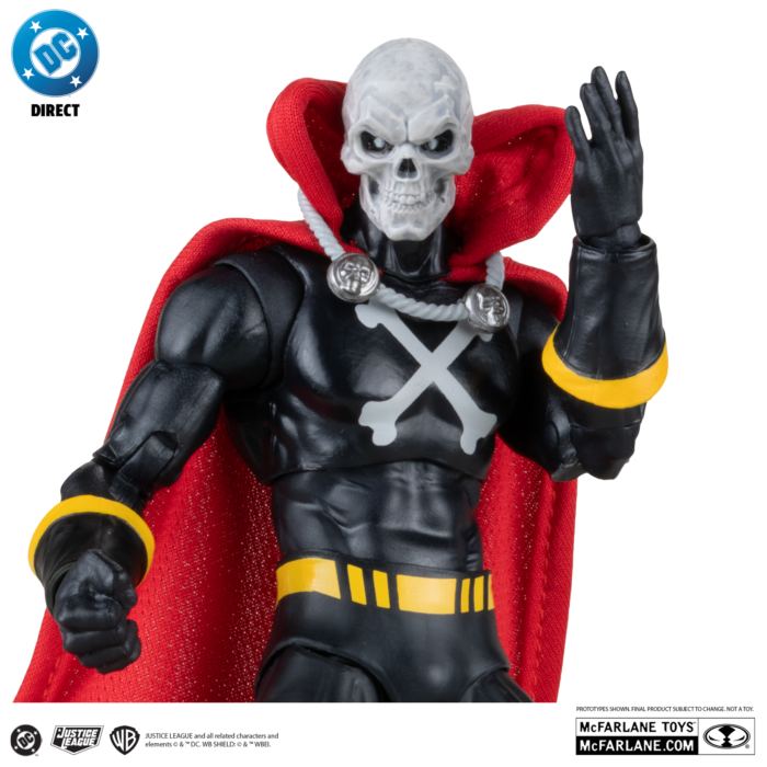 DC Comics - Mr. Bones (Infinity Inc #16) Gold Label 7" Scale Action Figure