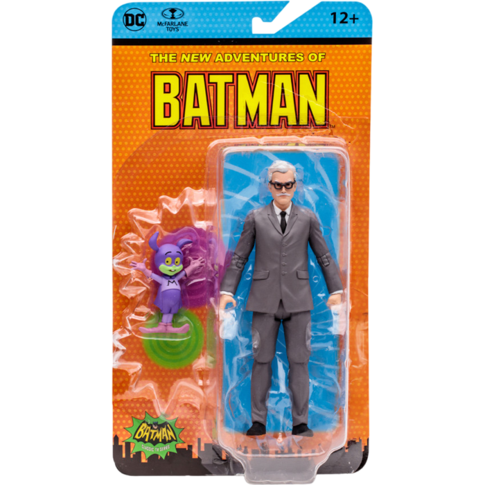 The New Adventures of Batman (1977) - Commissioner Gordon with Bat-Mite DC Retro 6" Scale Action Figure