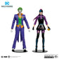 Batman - The Joker & Punchline DC Multiverse 7" Scale Action Figure 2-Pack