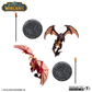 World of Warcraft - Red Highland Drake & Black Proto-Drake 1/12 Scale Posed Figure 2-Pack