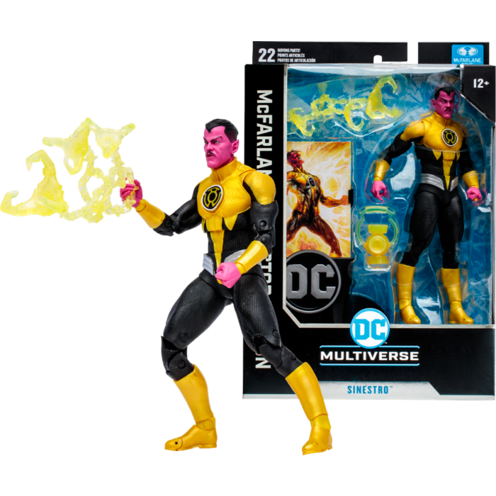 Green Lantern - Sinestro (Sinestro Corps War) DC Multiverse McFarlane Collector Edition 7" Scale Action Figure