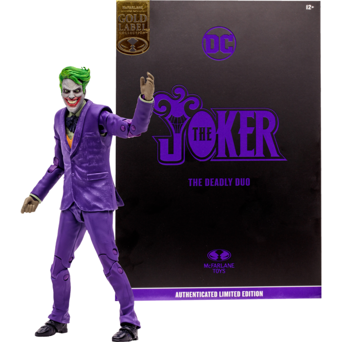 Batman & The Joker: The Deadly Duo - The Joker DC Multiverse Gold Label 7" Scale Action Figure