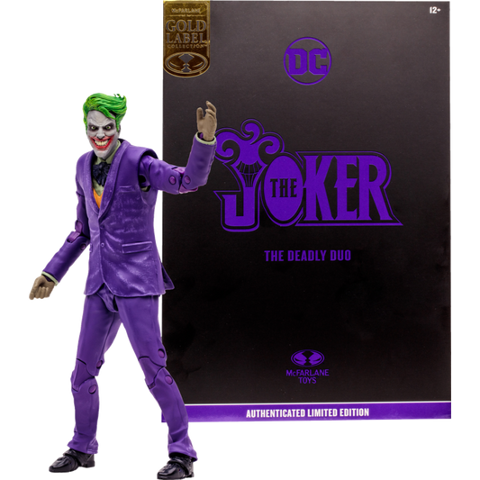Batman & The Joker: The Deadly Duo - The Joker DC Multiverse Gold Label 7" Scale Action Figure